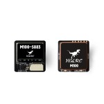 Hglrc M100-5883 Gps Module with Ceramic Antenna on Board Led Display 21x21mm for Rc Airplane Long Range